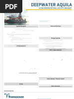 Deepwater Skyros Drillship Specifications | PDF