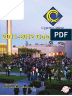 2011-12 Cypress College Catalog