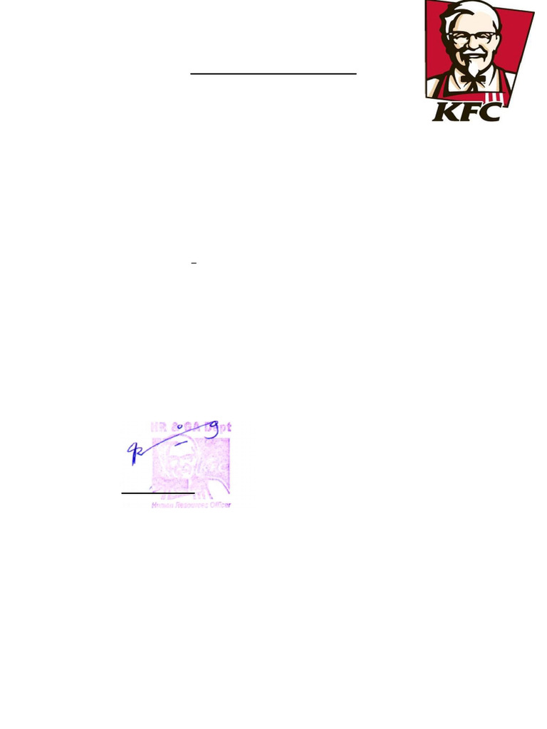 KFC 234 | PDF