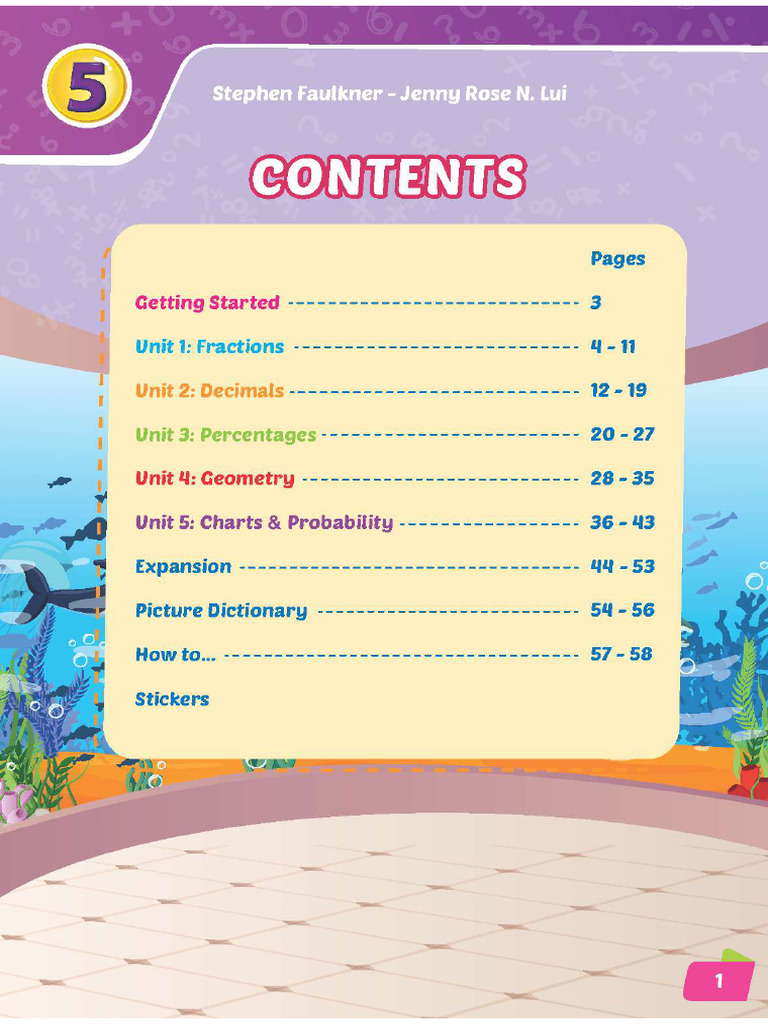 ENGLISH FOR MATH 5 2nd EDITION | PDF
