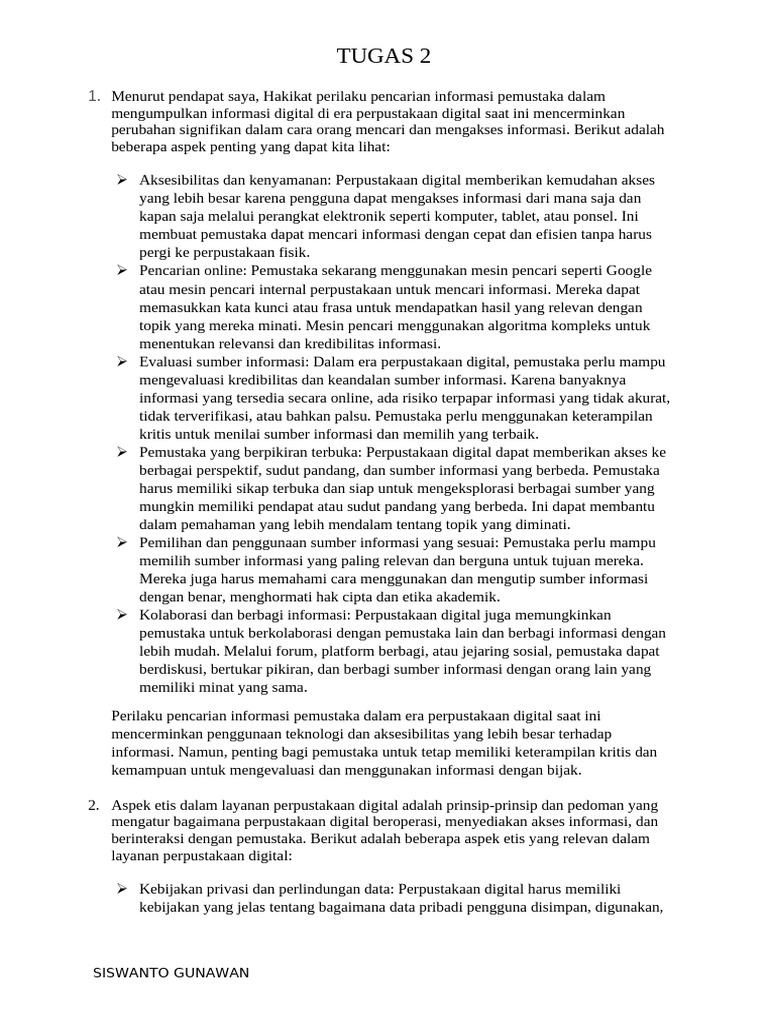 Tugas 2 | PDF