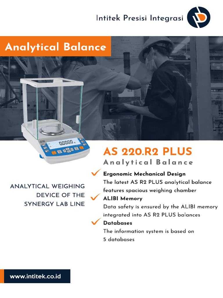 Analytical Balance Presisi As 220 R2 Plus | PDF
