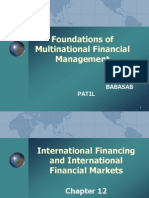 Foundations of Multinational Financial Management: Babasab Patil