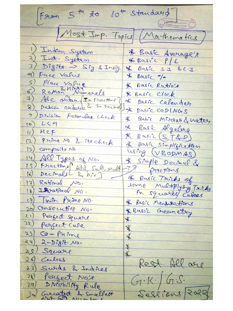 Excel Basic Topics