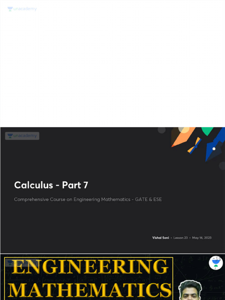 Calculus 6 | PDF