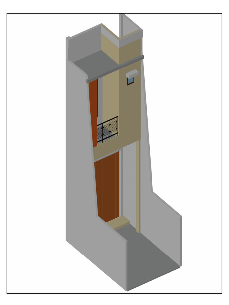 Model Depan Ruko | PDF