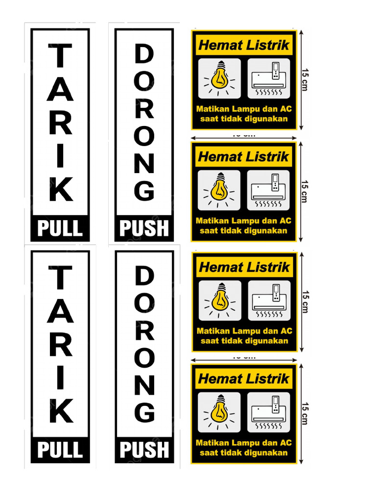Label Peringatan | PDF