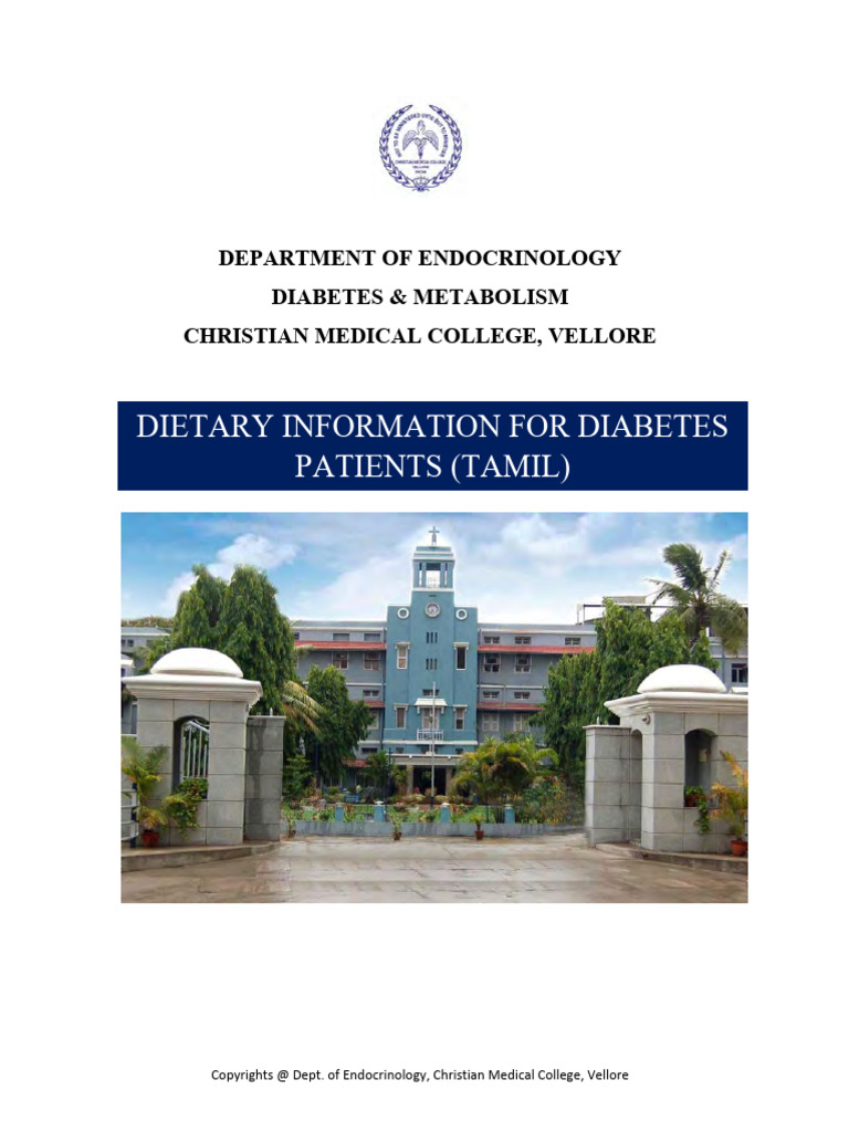 Dietary Changes In Tamil