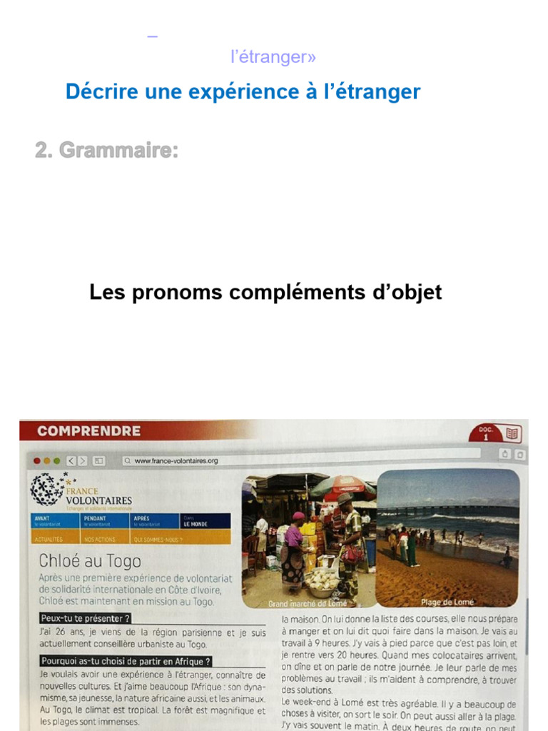 Lecon 11 Unite 3 Inspire 2 Pdf Pdf