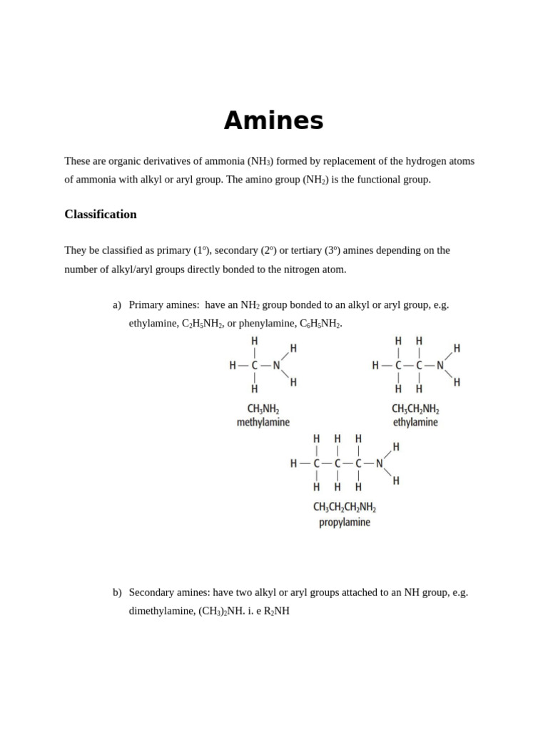 Amines | PDF