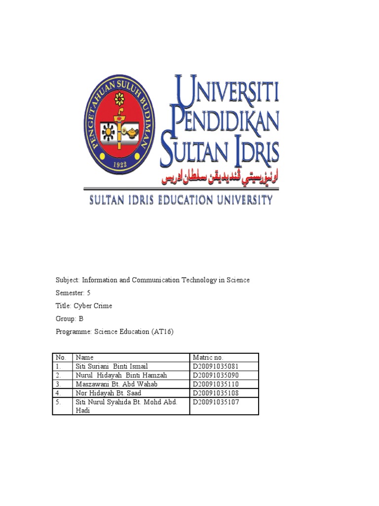 essay on cyber crime