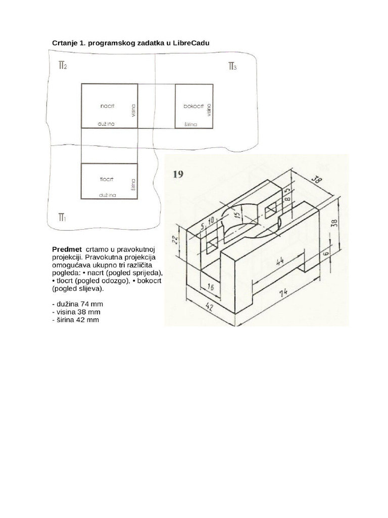 Libre cad uputa za program v1.1 | PDF