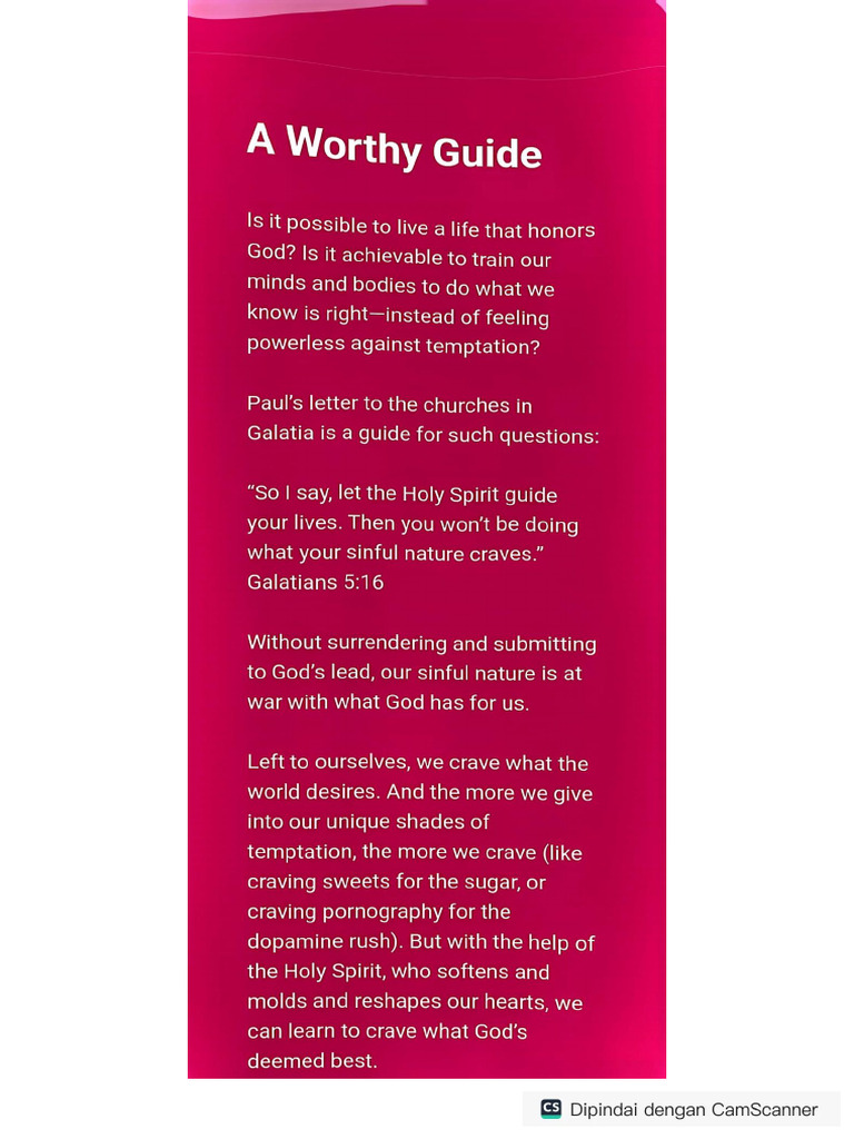A Worthy Guide | PDF
