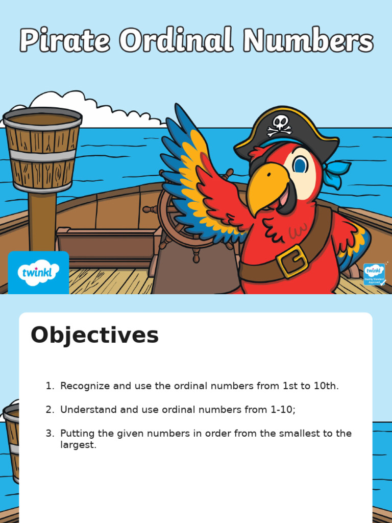 Ordinal Numbers | PDF