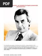 Francisco Sá Carneiro - Um Estadista Português assassinado pela Maçonaria