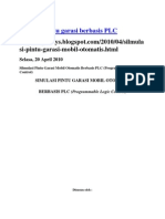 Download Simulasi Pintu Garasi Berbasis PLC by Imma Khoerun Nisa SN76417497 doc pdf