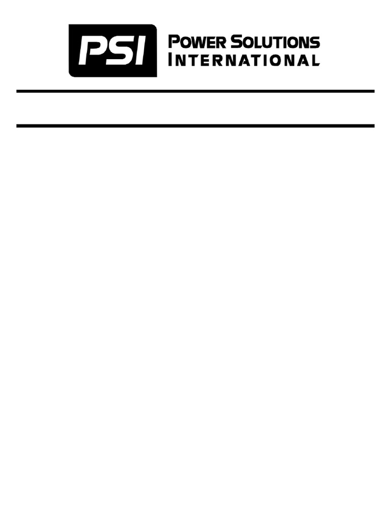 Psi 4.3 Parts Book | PDF