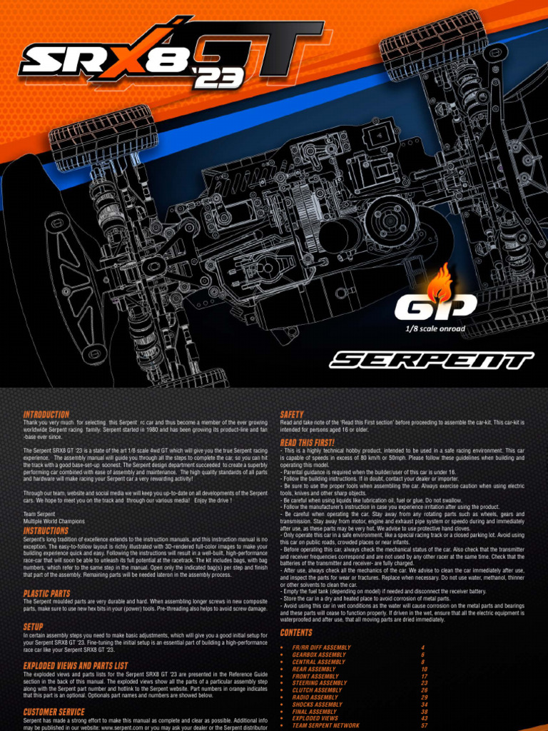 Manual SRX8 GT 23 V1.2 | PDF