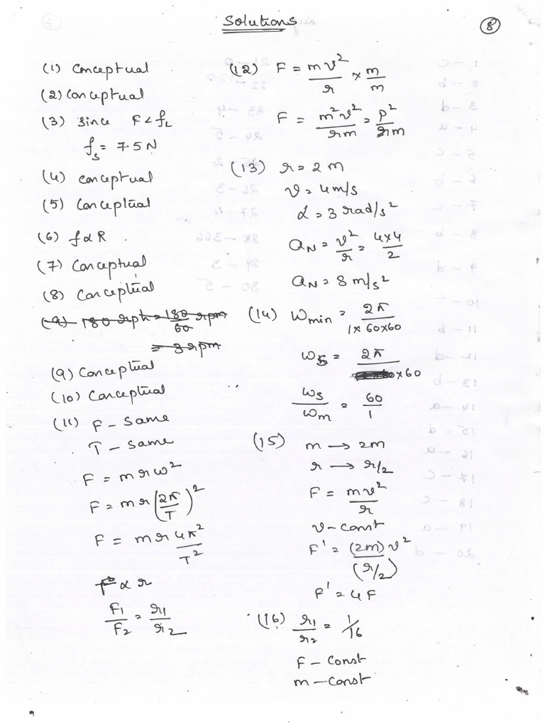 C4co (Mains) Phy Sol | PDF