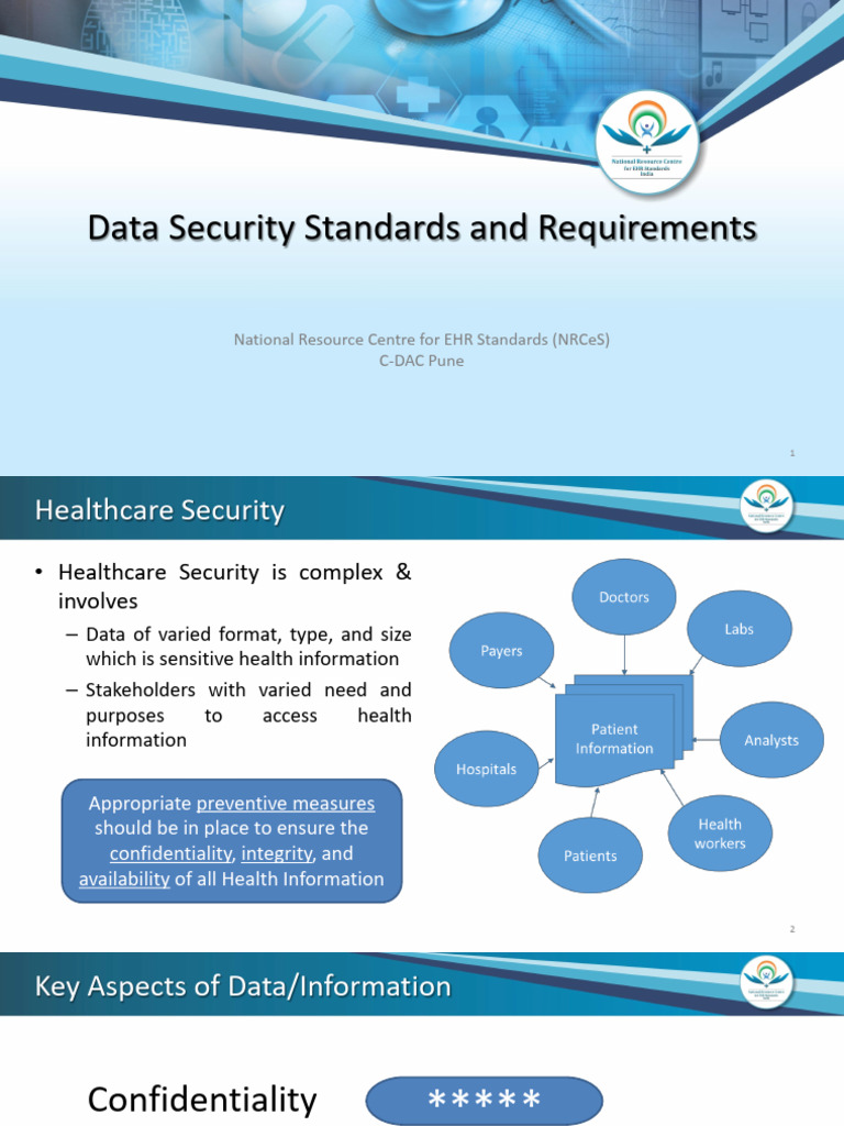 Nrces - Data Security Standards and Requirements | PDF