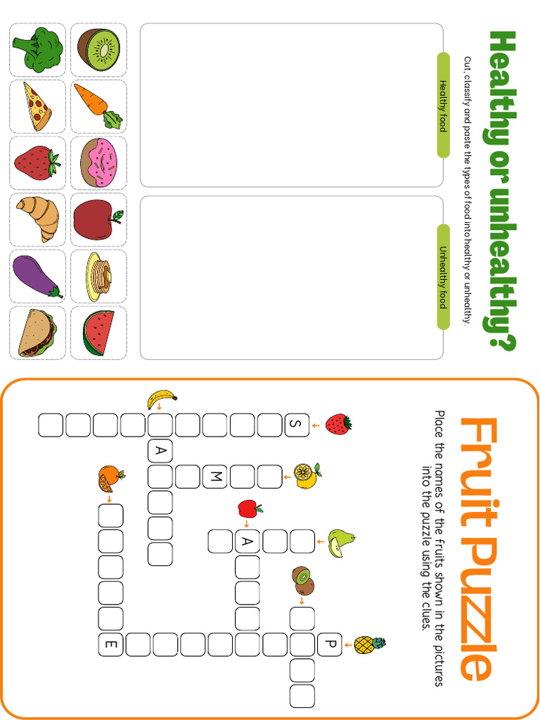Food Vocabulary Pdf