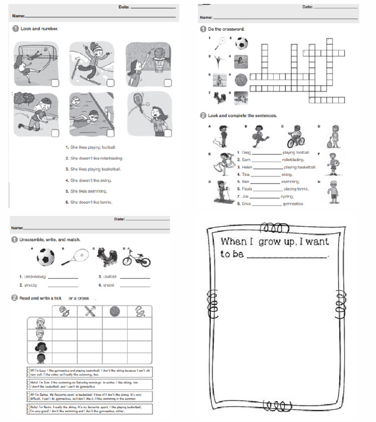 Sport Unit 4 | PDF