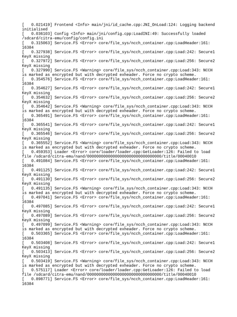 Citra Log | PDF