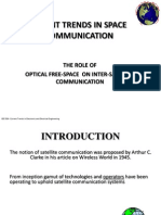 Recent Trends in Space Communication: The Role of Optical Free-Space On Inter-Satellite Communication