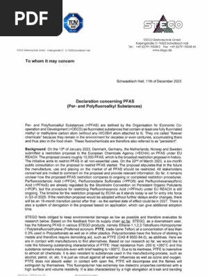 Declaration-PFAS