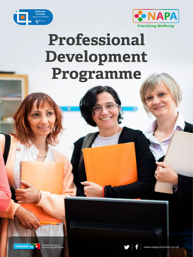 NAPA Professional Development 2022 | PDF