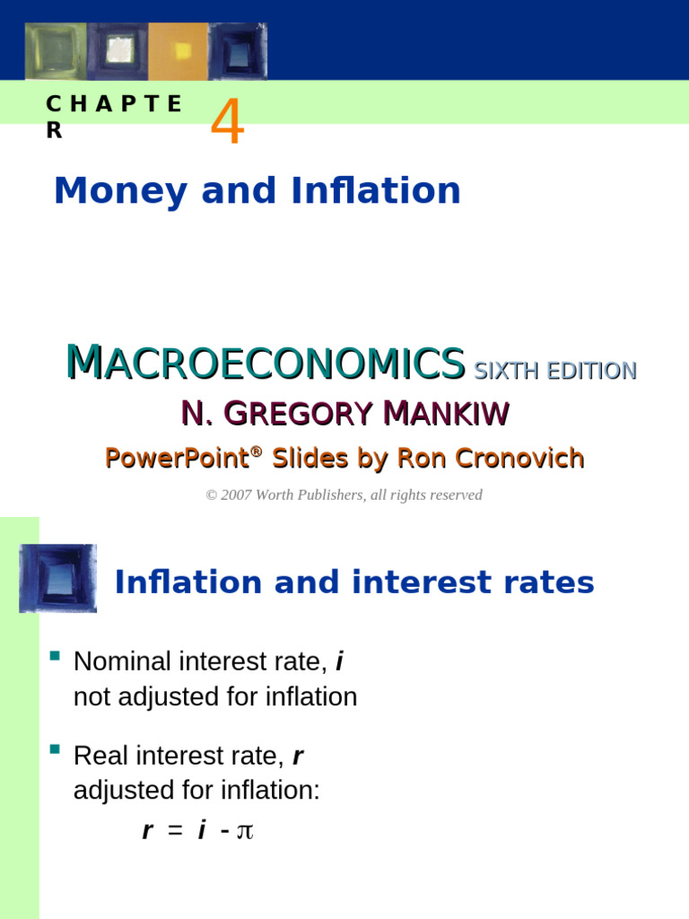 UNIT 1.money and Inflation | PDF | Demand For Money | Interest