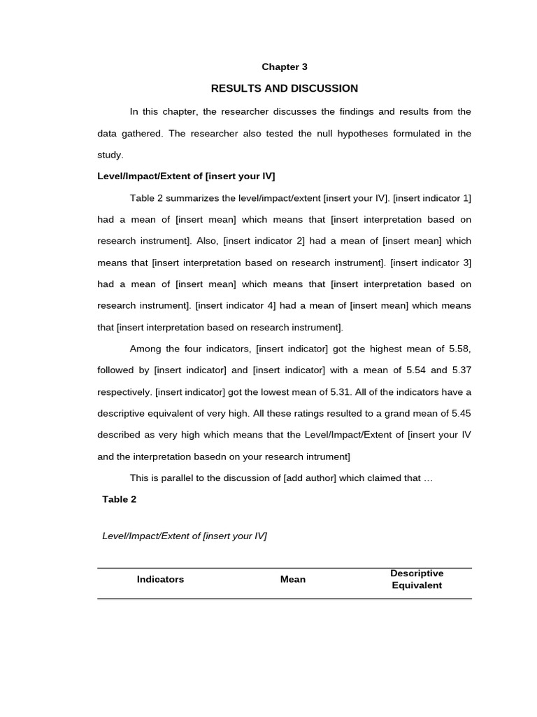 SAMPLE-CHAPTER-3Grades-ang-DV Research | PDF