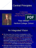 Hume's Central Principles: Peter Millican Hertford College, Oxford