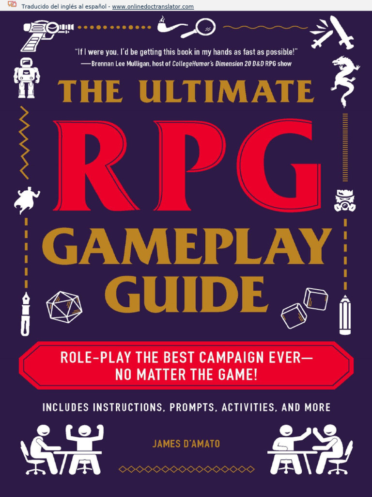 The Ultimate RPG Gameplay Guide - En.es | PDF