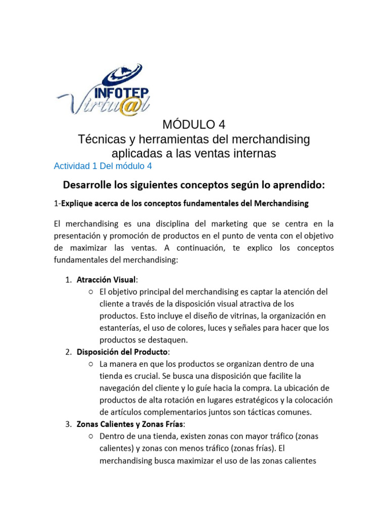 Actividad 1 Módulo 4..docx - Documentos de Google | PDF