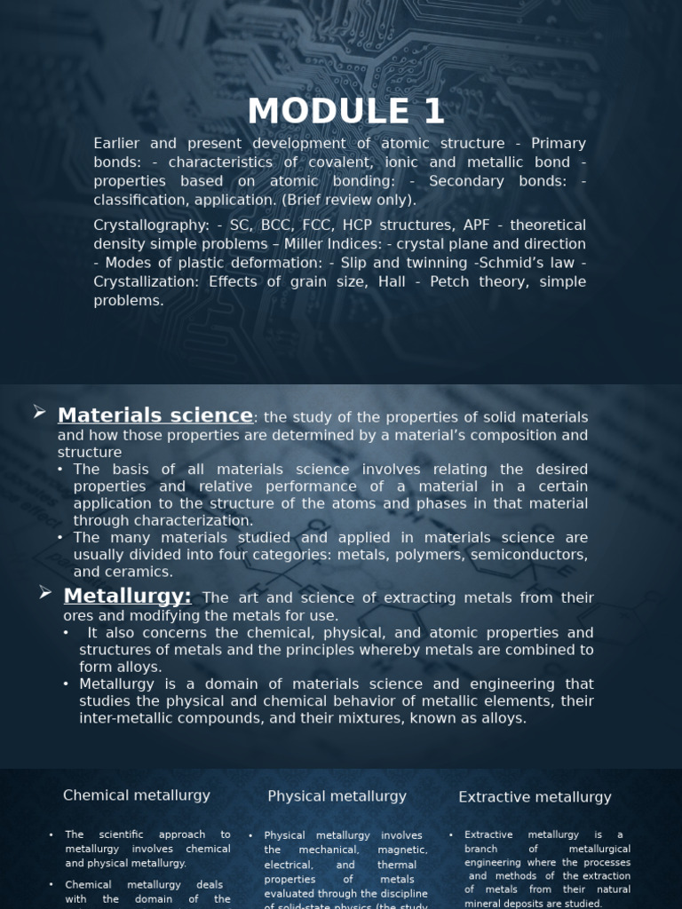 Module 1 | PDF