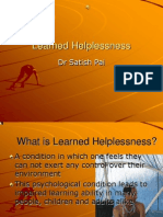 Learned Helplessness