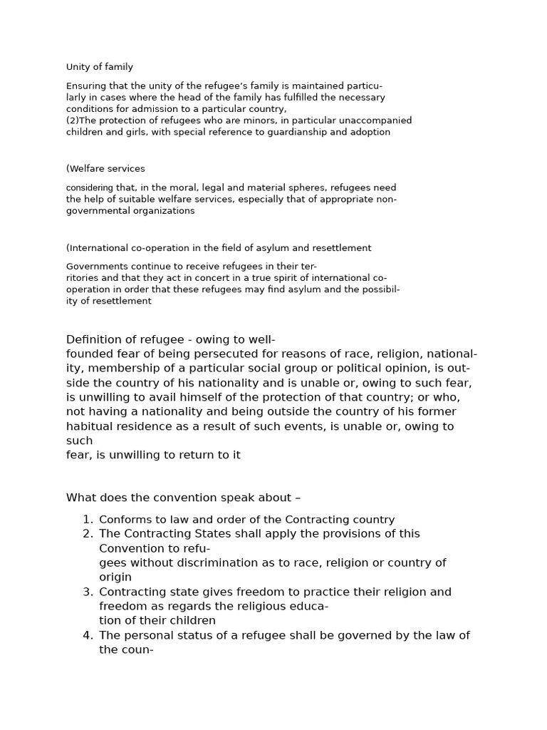 Refugee | PDF | Refugee | Right Of Asylum