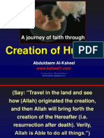 A Journey of Faith Through Creation of Human