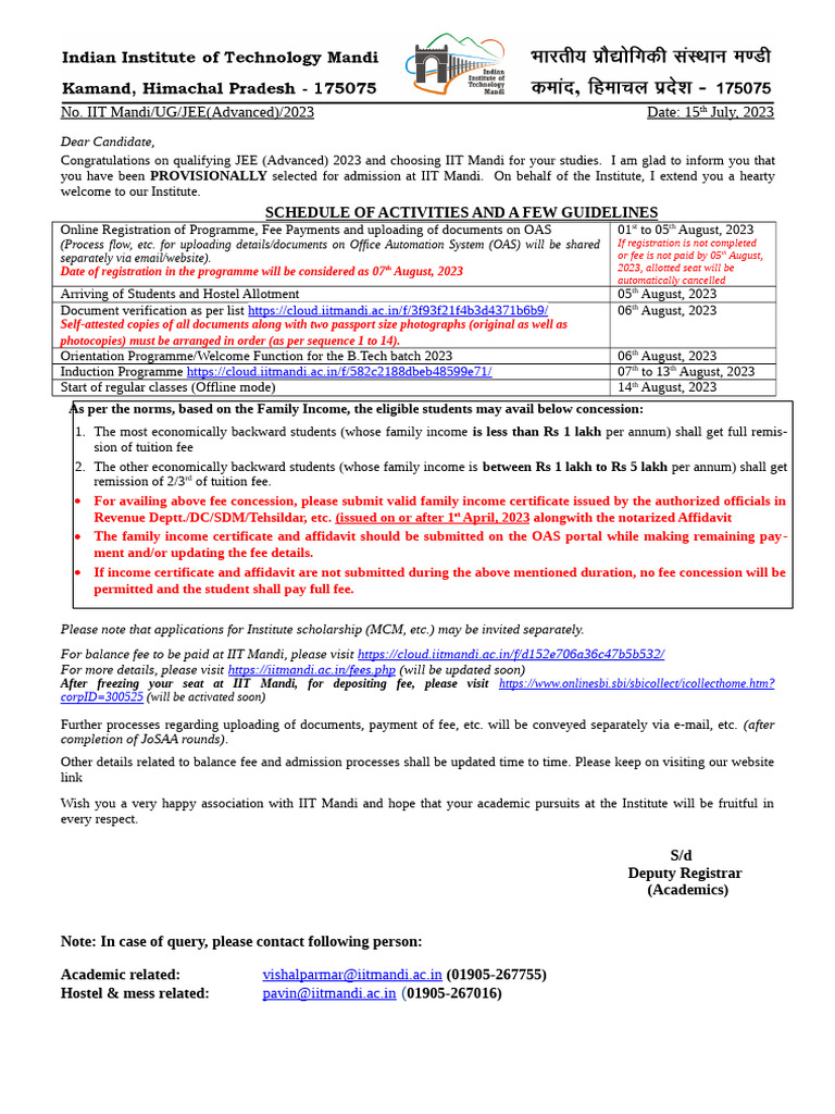 BTech 2023 | PDF