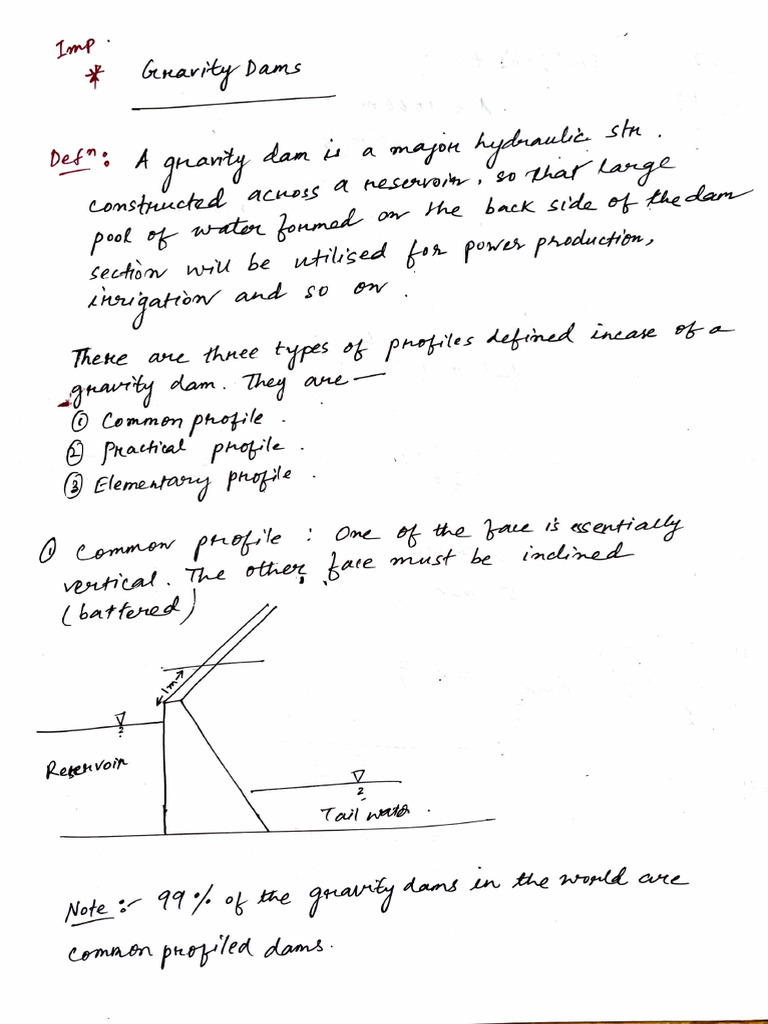 Gravity Dam Pdf