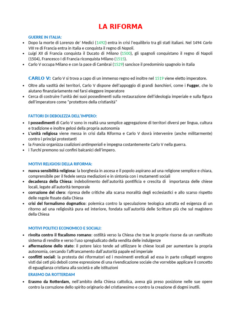 Storia Verifica 2 | PDF