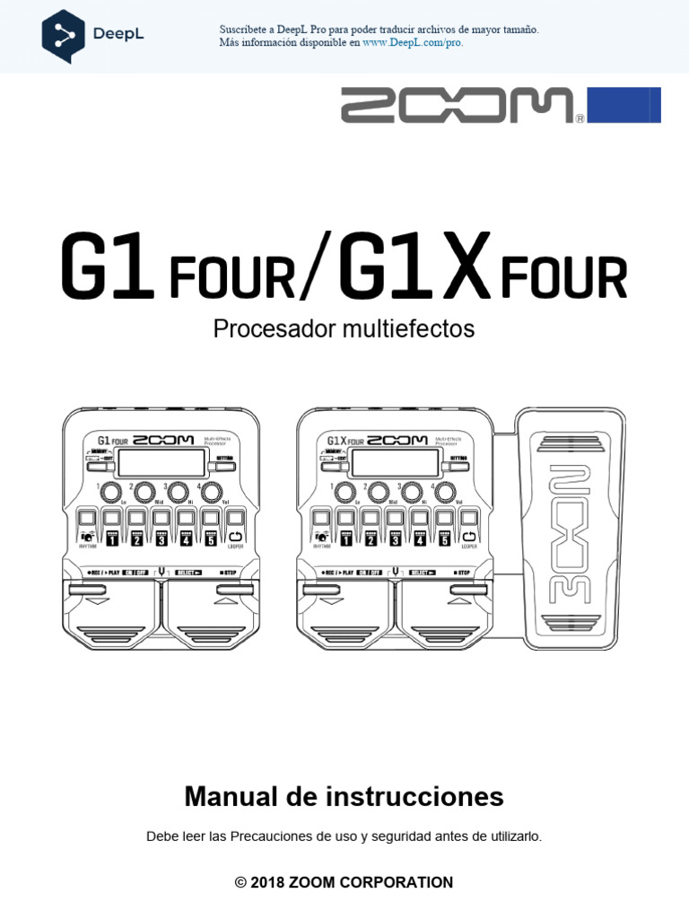E - G1FOUR 2-1 Es | PDF