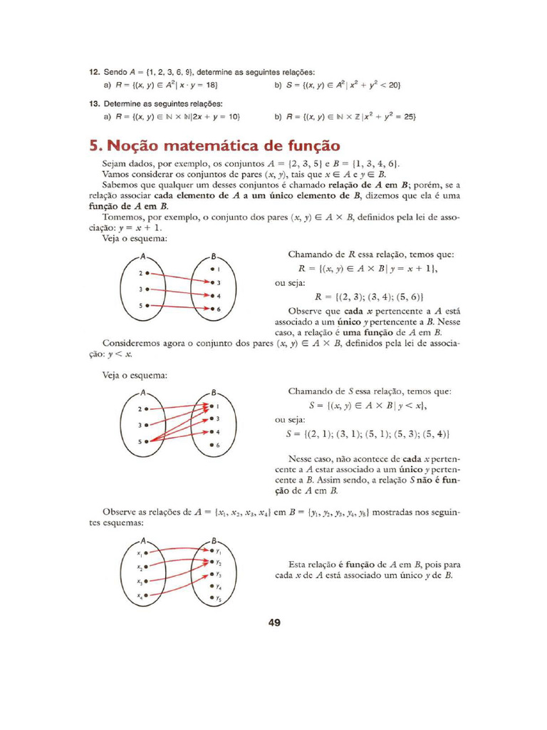 Funcoes Reais Apontamentos | PDF