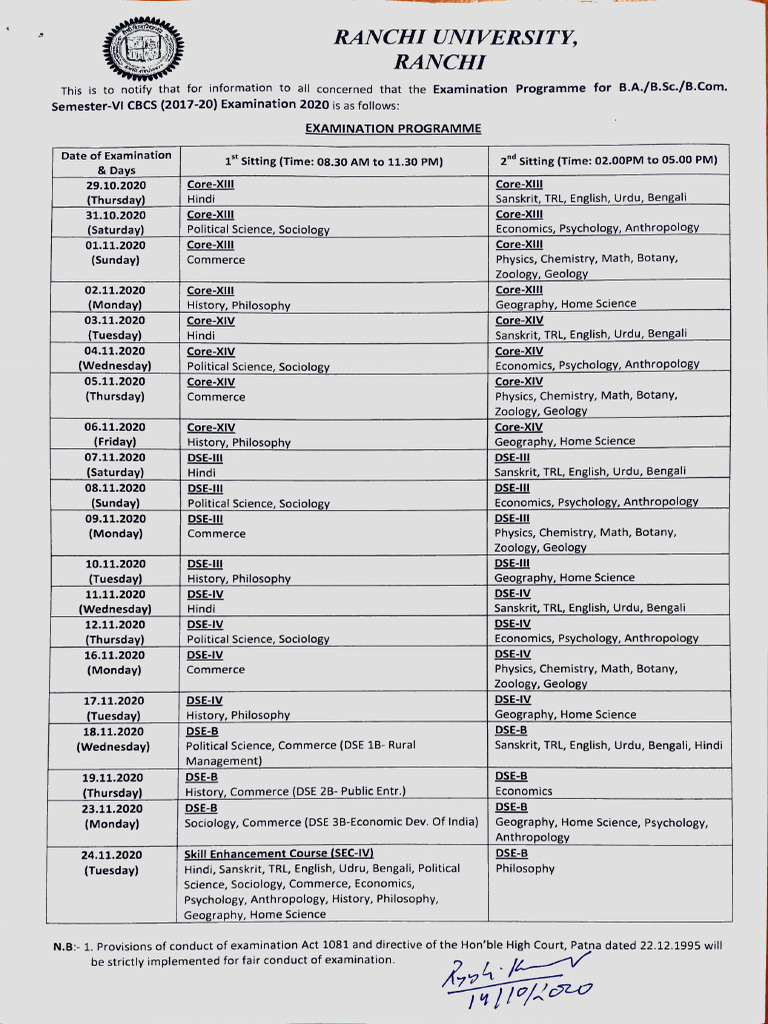 examination-programme-and-centre-for-b-a-b-sc-b-com-semester-vi