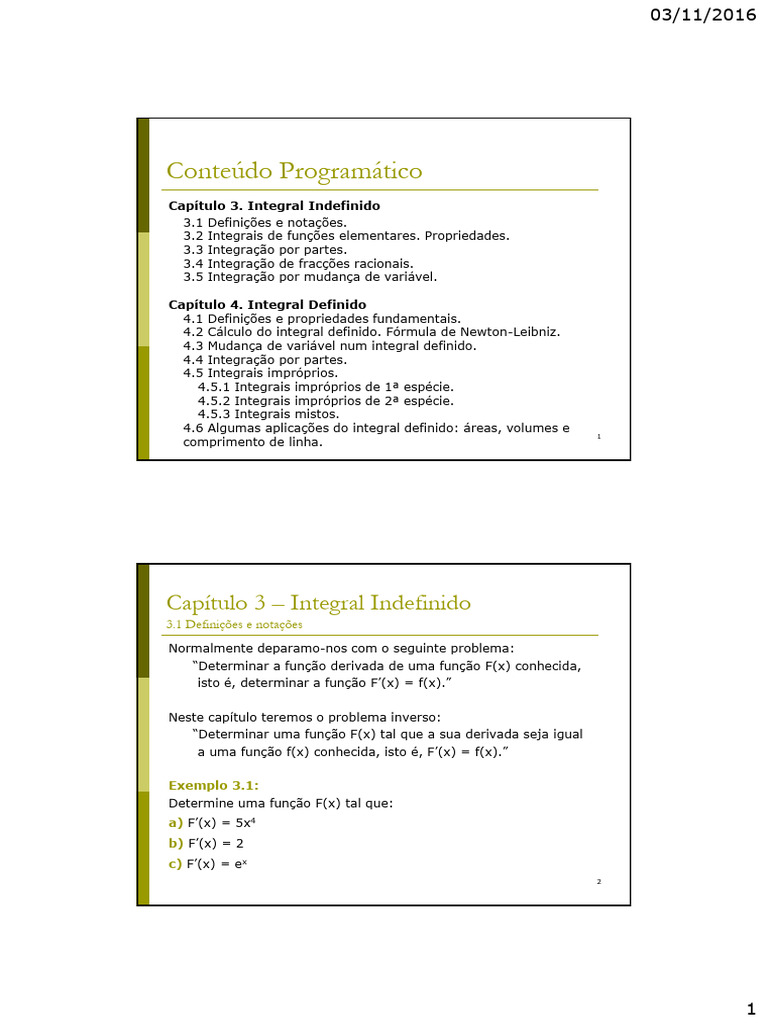 Capítulos 3 e 4 | PDF