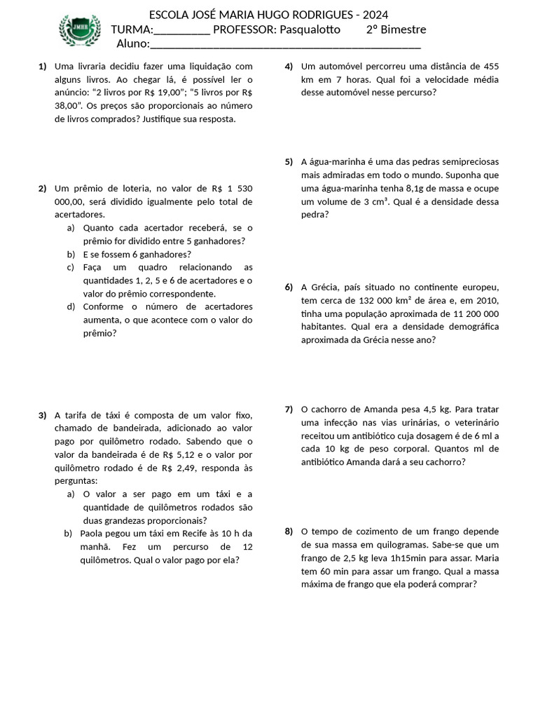 RA - 2 Bimestre - AT02 | PDF