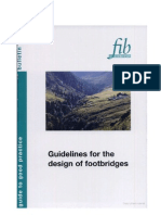 FIB-Guidelines For The Design of Footbridges