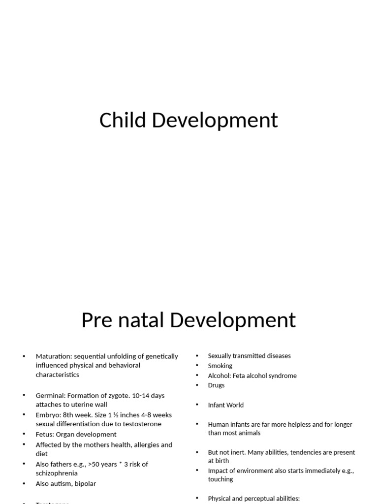 Human+Behavior+13+Child Dev | PDF