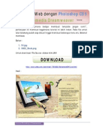 Download Membuat Web Dengan Photoshop CS 5 Dan Macro Media Dream Weaver by Cek Ly SN76427891 doc pdf
